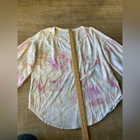 Z Supply Bayfront Watercolor Oven Top Women’s Small EUC Flowy Lightweight - Picture 7 of 10